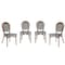 Flash Furniture Lourdes Thonet French Bistro Stack Chair Natural/White PE Rattan and Bamboo Alum Frme, Natural, 4PK 4-SDA-AD642002S-BKWH-NAT-GG - alternate 6